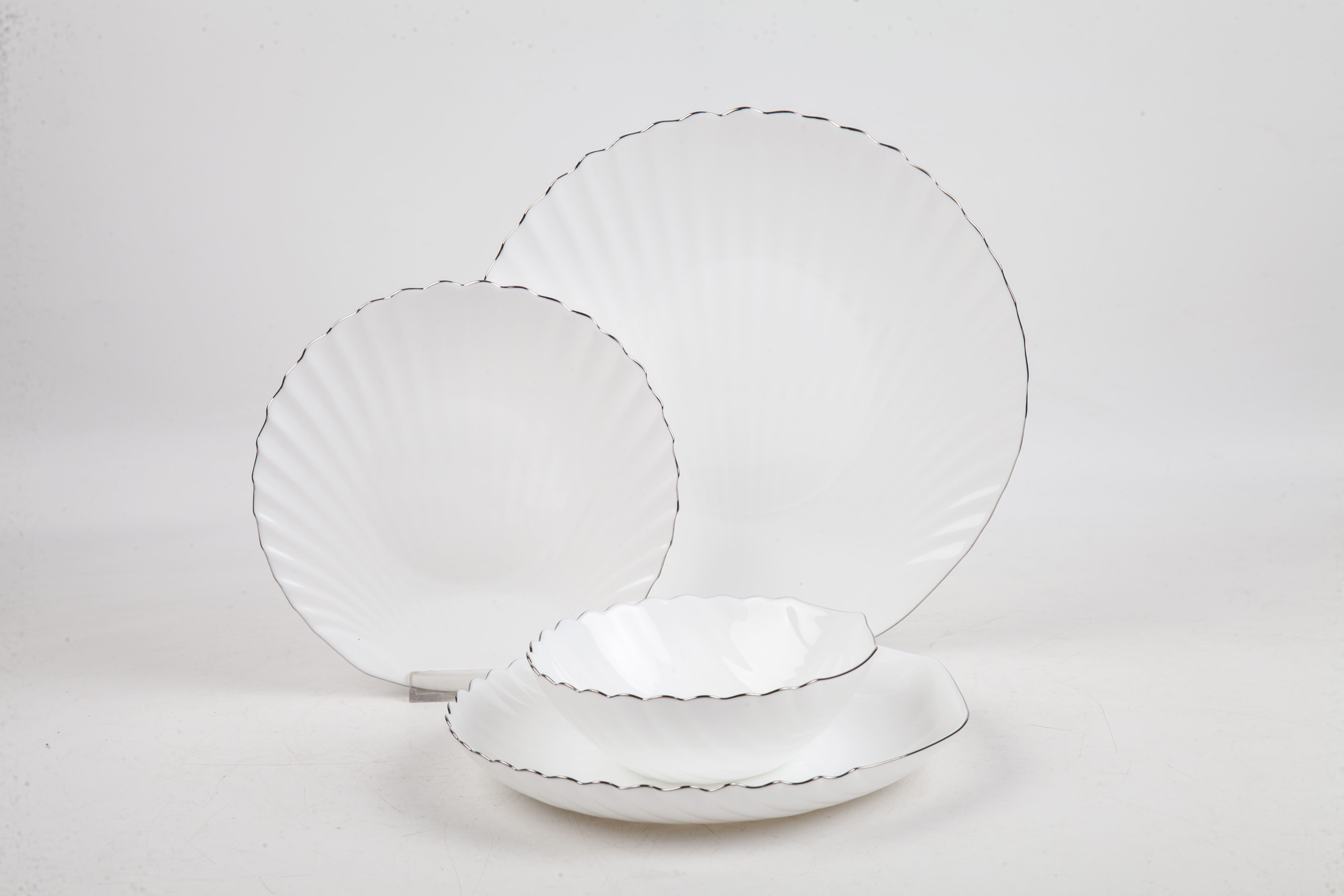 İSTİRİDYEGÜMÜŞ (HİLLAND OPAL İSTİRİDYE GÜMÜŞ YEMEK TAKIMI 24 PARÇA)