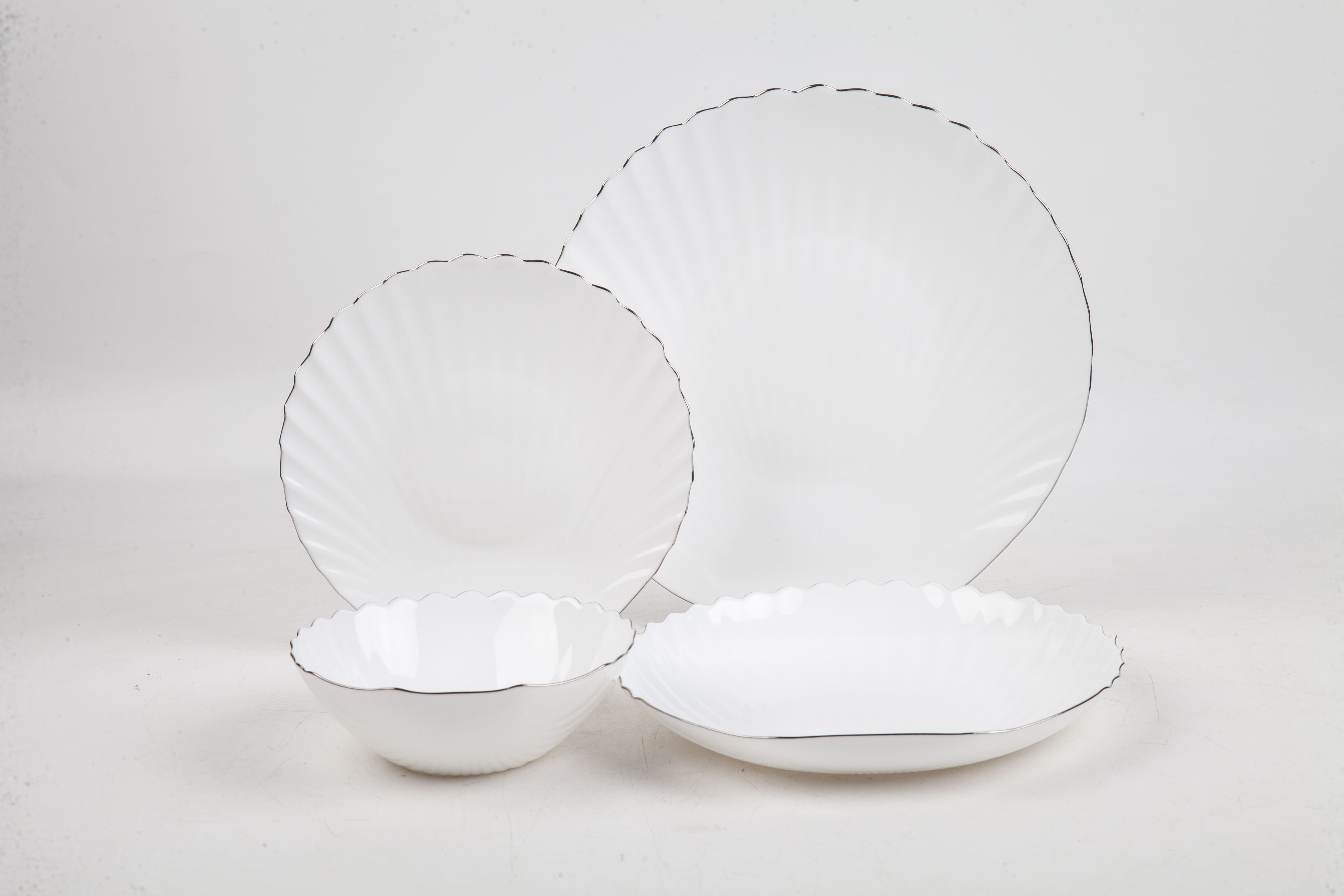 İSTİRİDYEGÜMÜŞ (HİLLAND OPAL İSTİRİDYE GÜMÜŞ YEMEK TAKIMI 24 PARÇA)