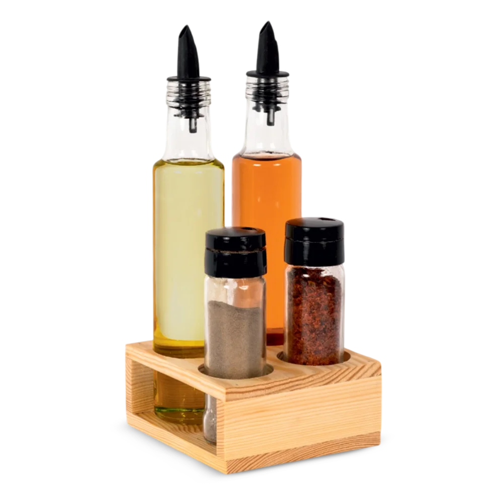 HİLLCAP 4 LÜ YAĞLIK VE BAHARAT SETİ