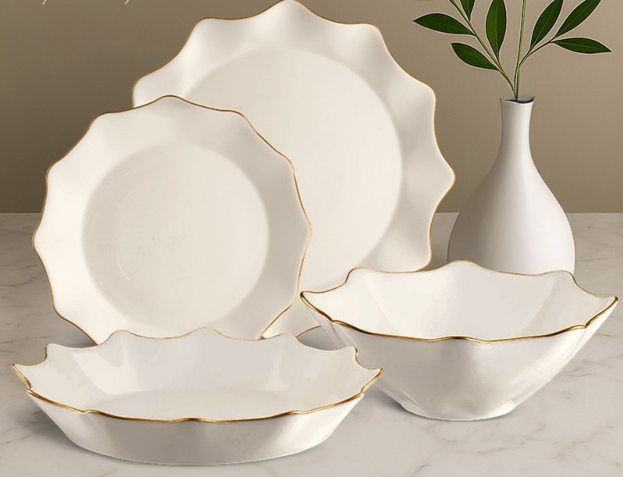 YILDIZYALDIZ (HİLLAND OPAL YILDIZ YEMEK TAKIMI 24 PARÇA)